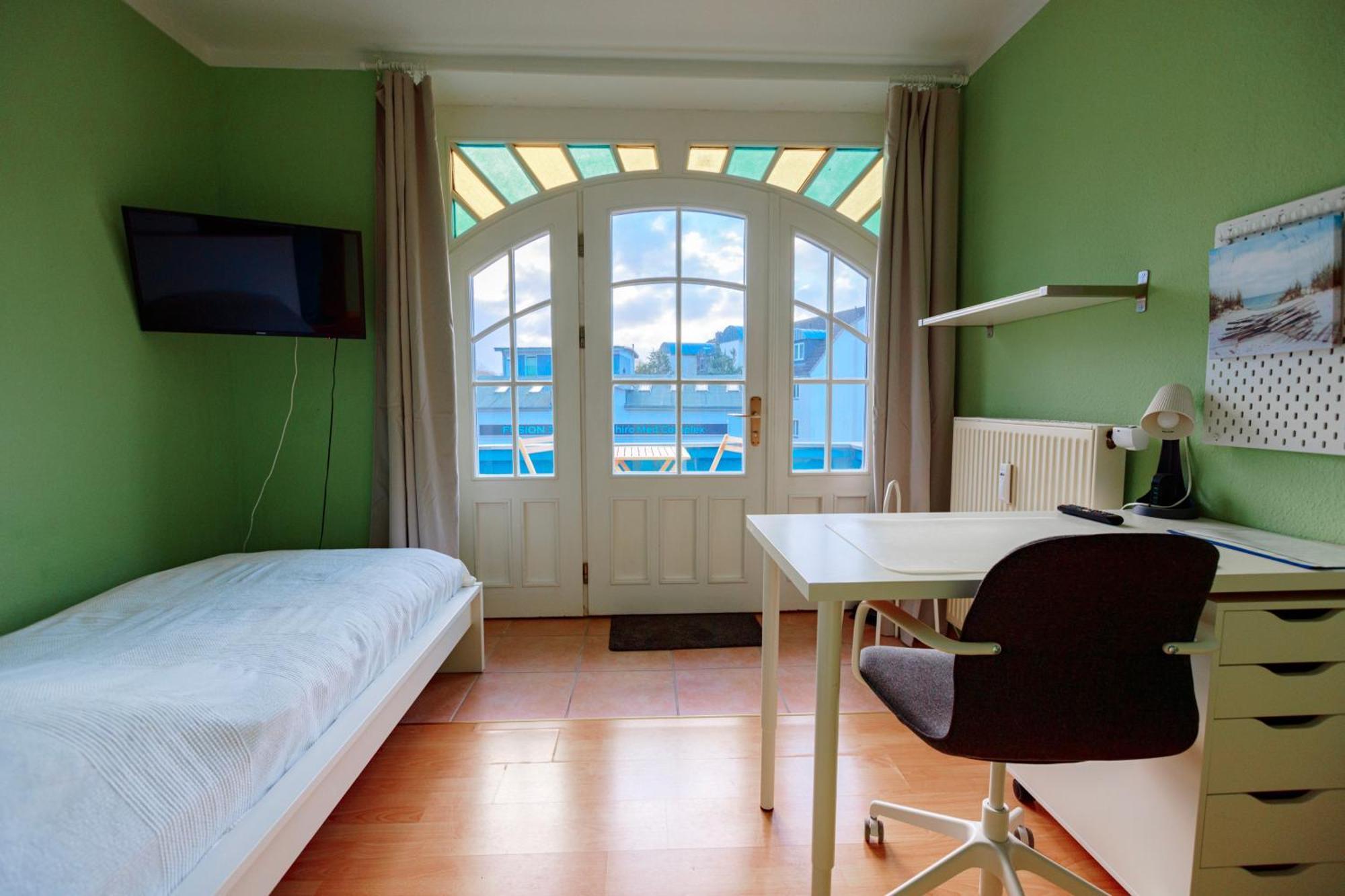 Gemuetliche Wohnung Mit Balkon Wohnung6 Росток Экстерьер фото