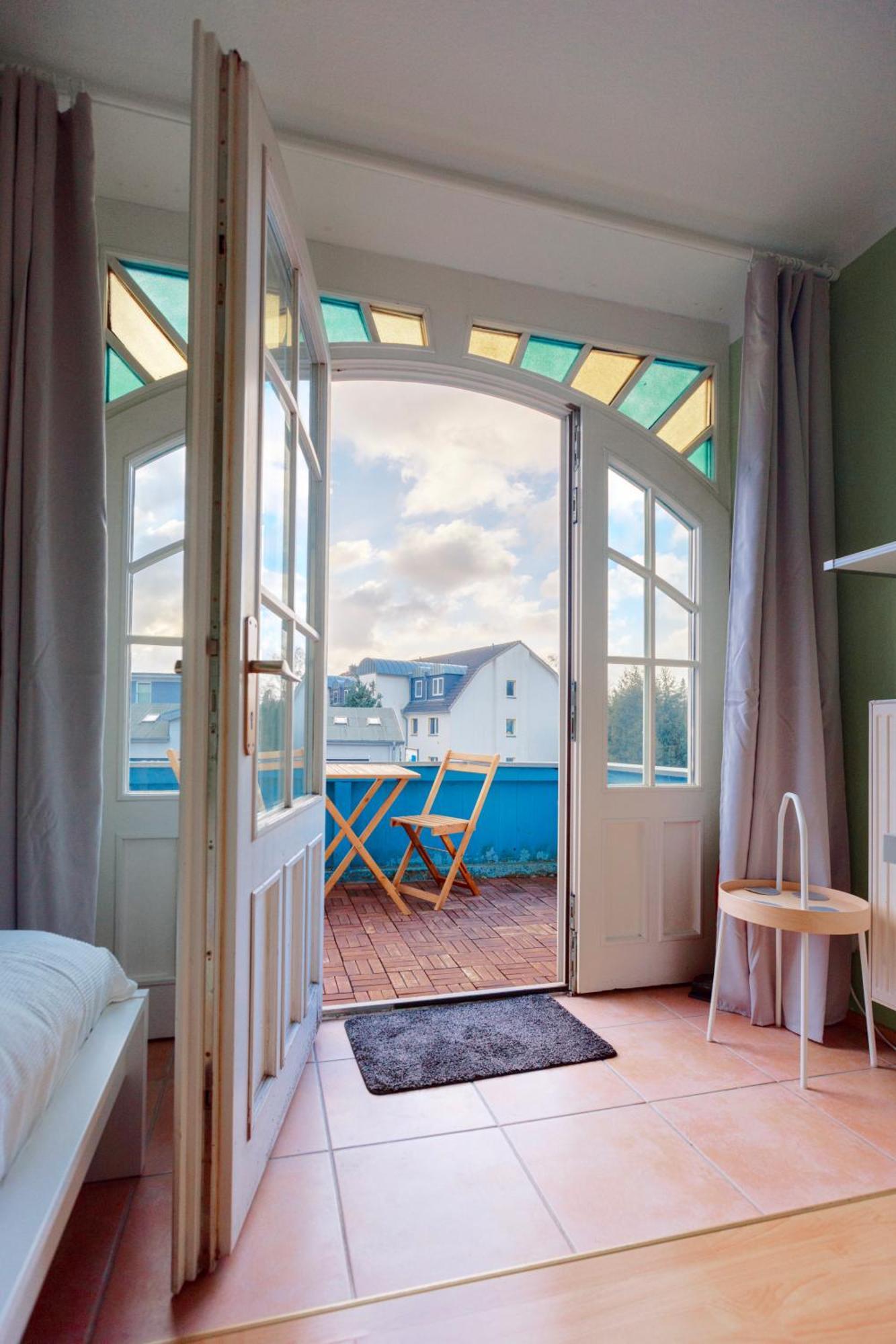 Gemuetliche Wohnung Mit Balkon Wohnung6 Росток Экстерьер фото